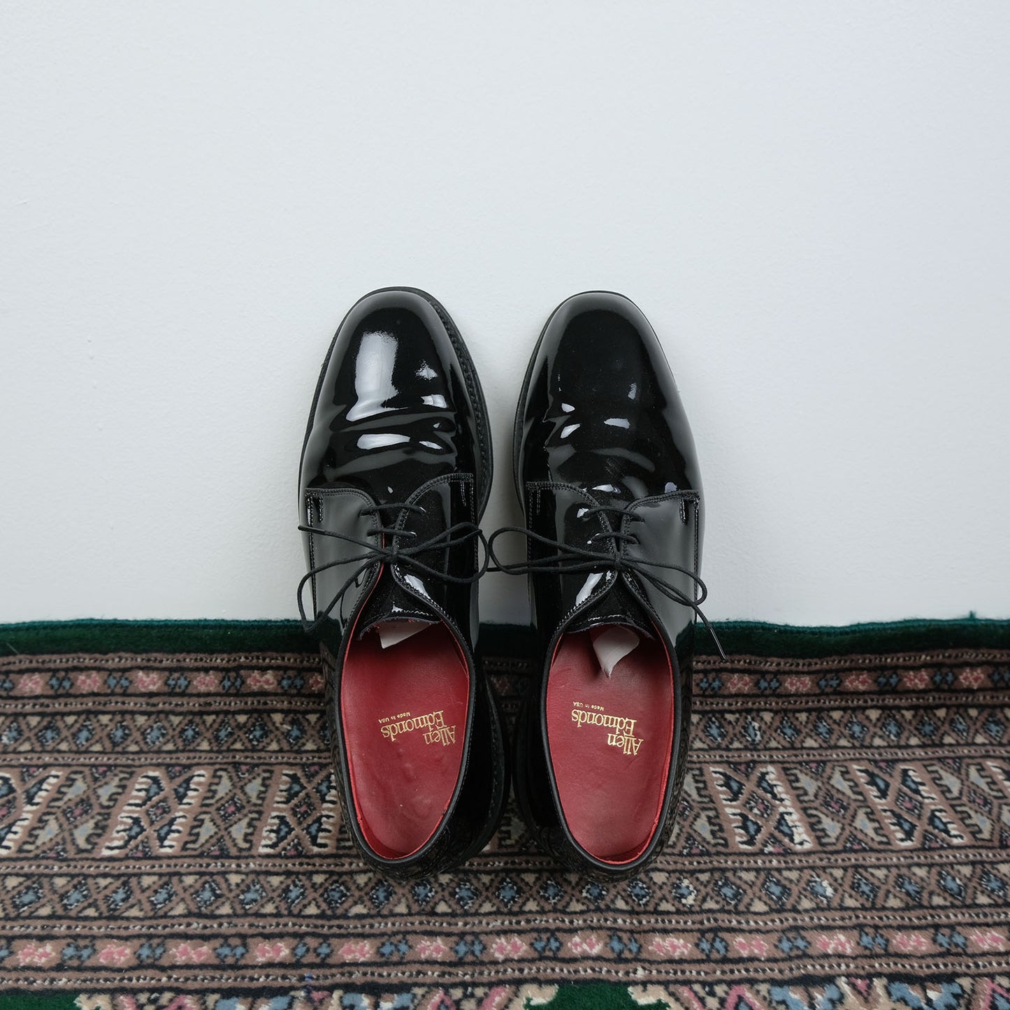 Allen-Edmonds, patent leather shoes, size 11E US