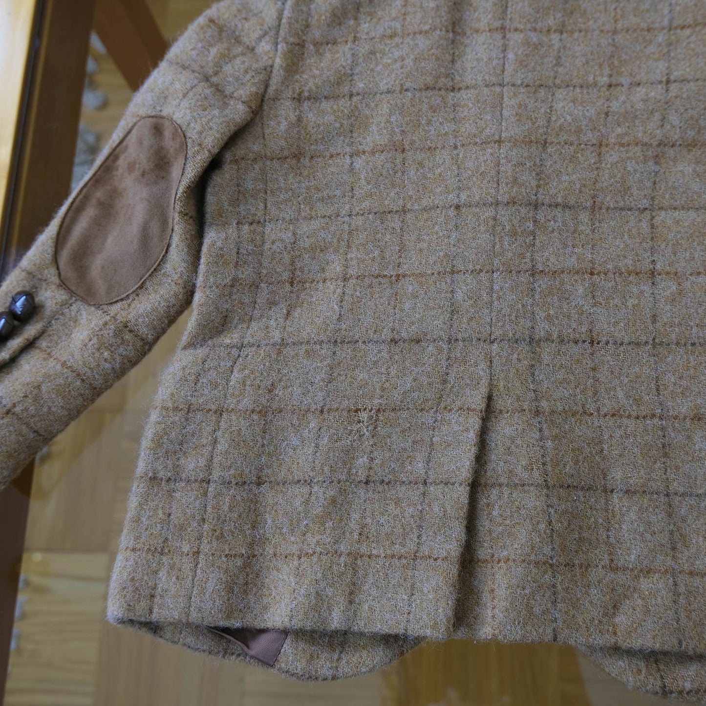 Polo Ralph Lauren, poikien vaalea tweedtakki, koko 2
