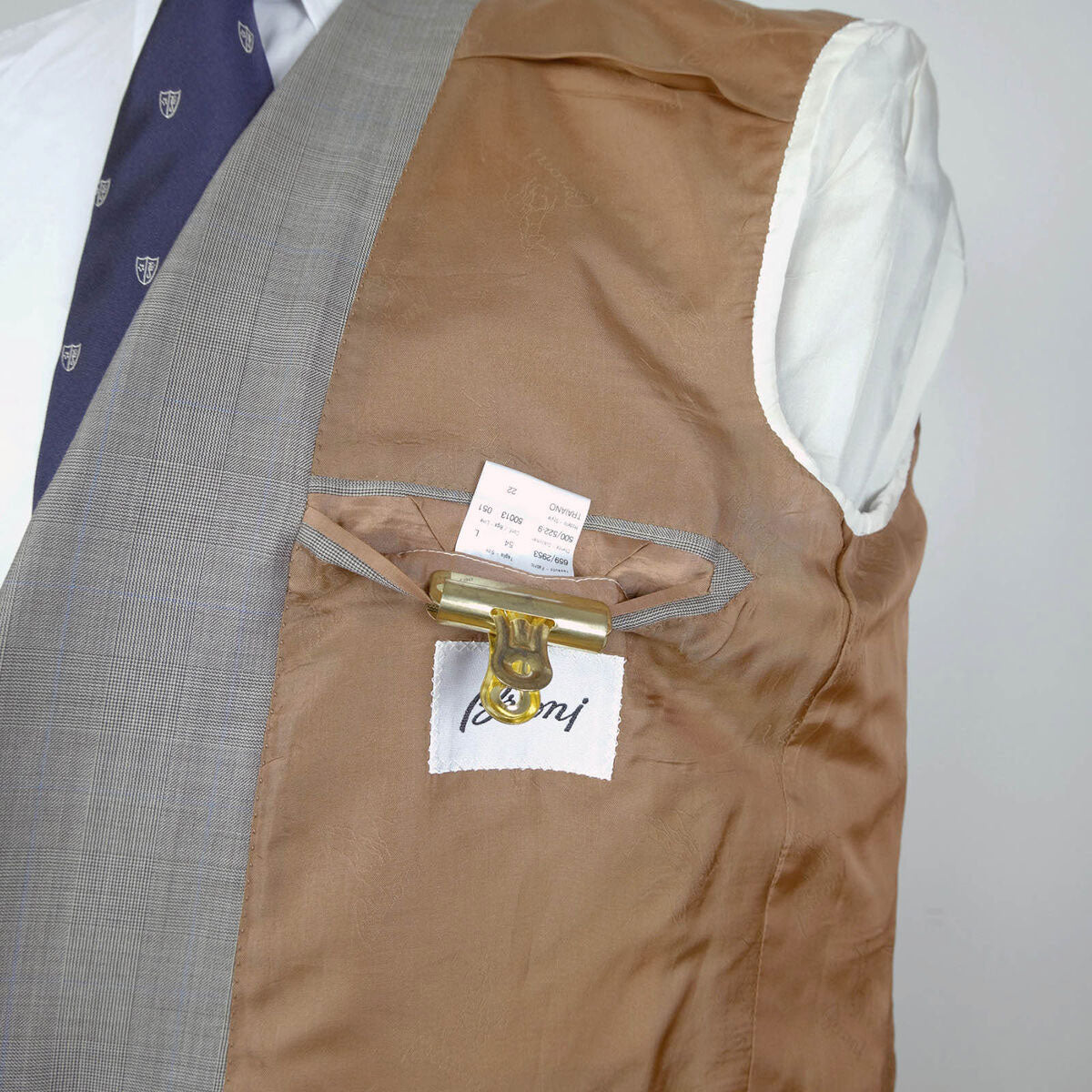 Brioni, harmaa käsintehty irtotakki, koko 54, ovh 3900 e