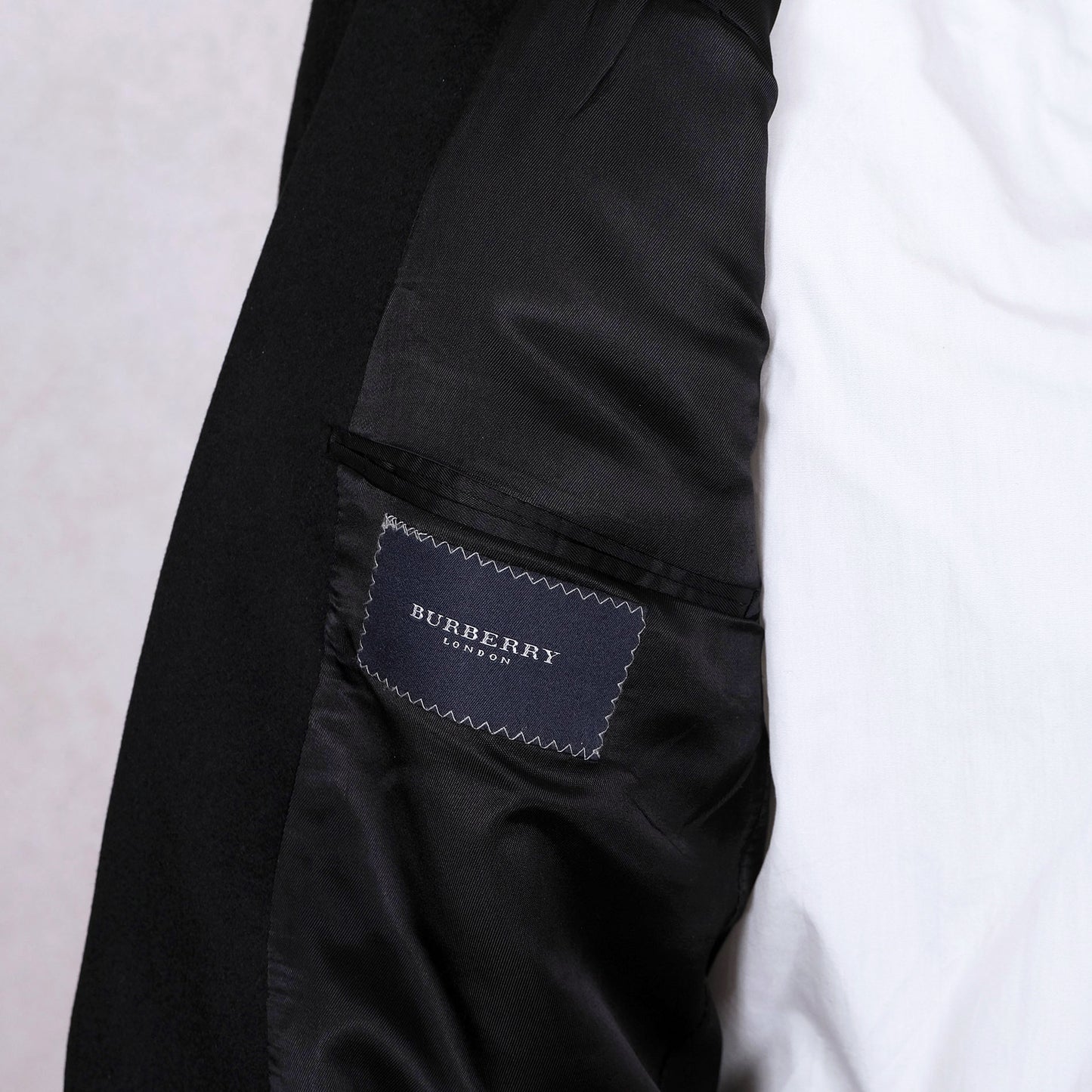 Burberry, black cashmere jacket, size 42UK, softest fabric