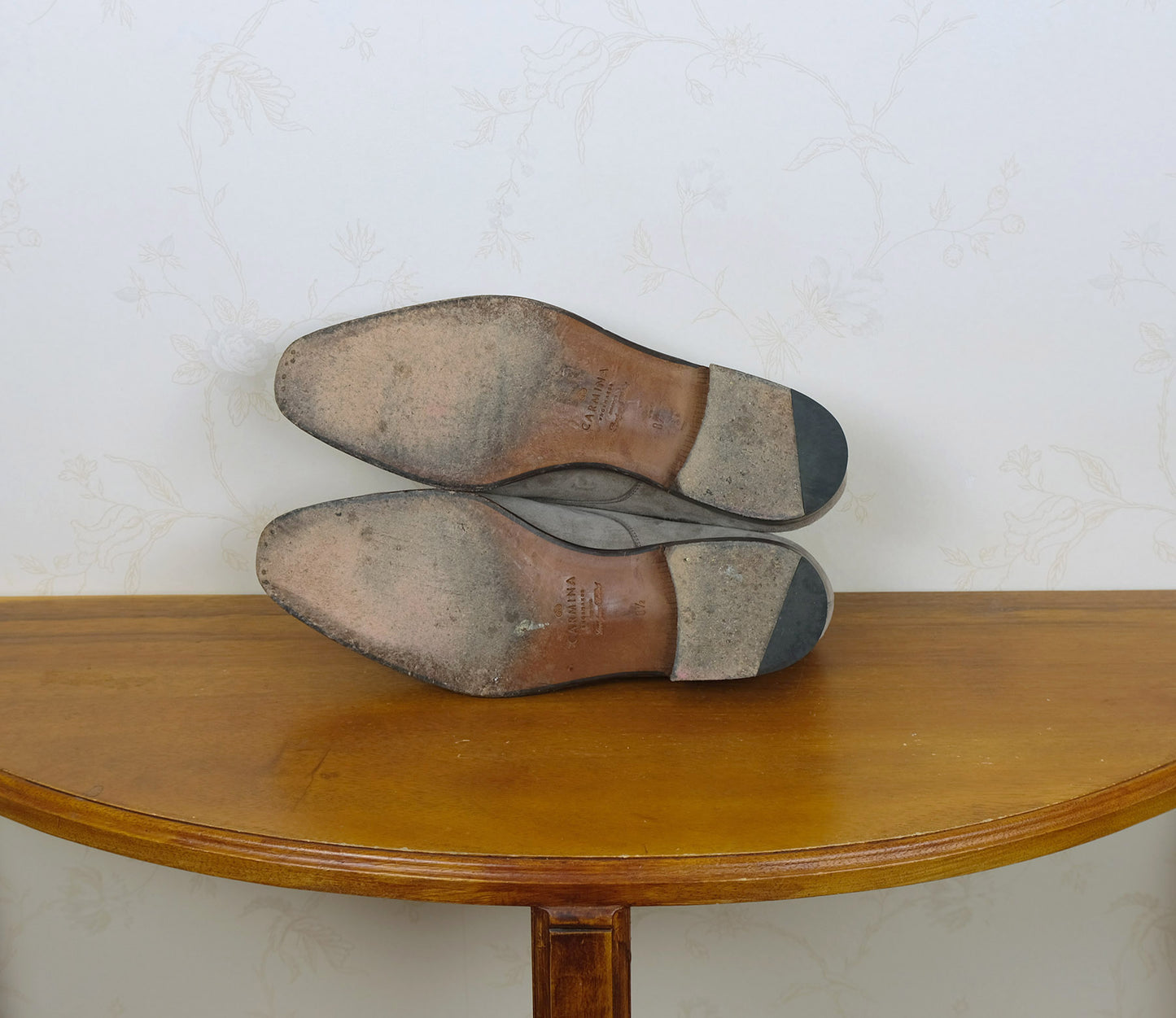 Carmina, vaaleanharmaa solkikenkä, koko 42