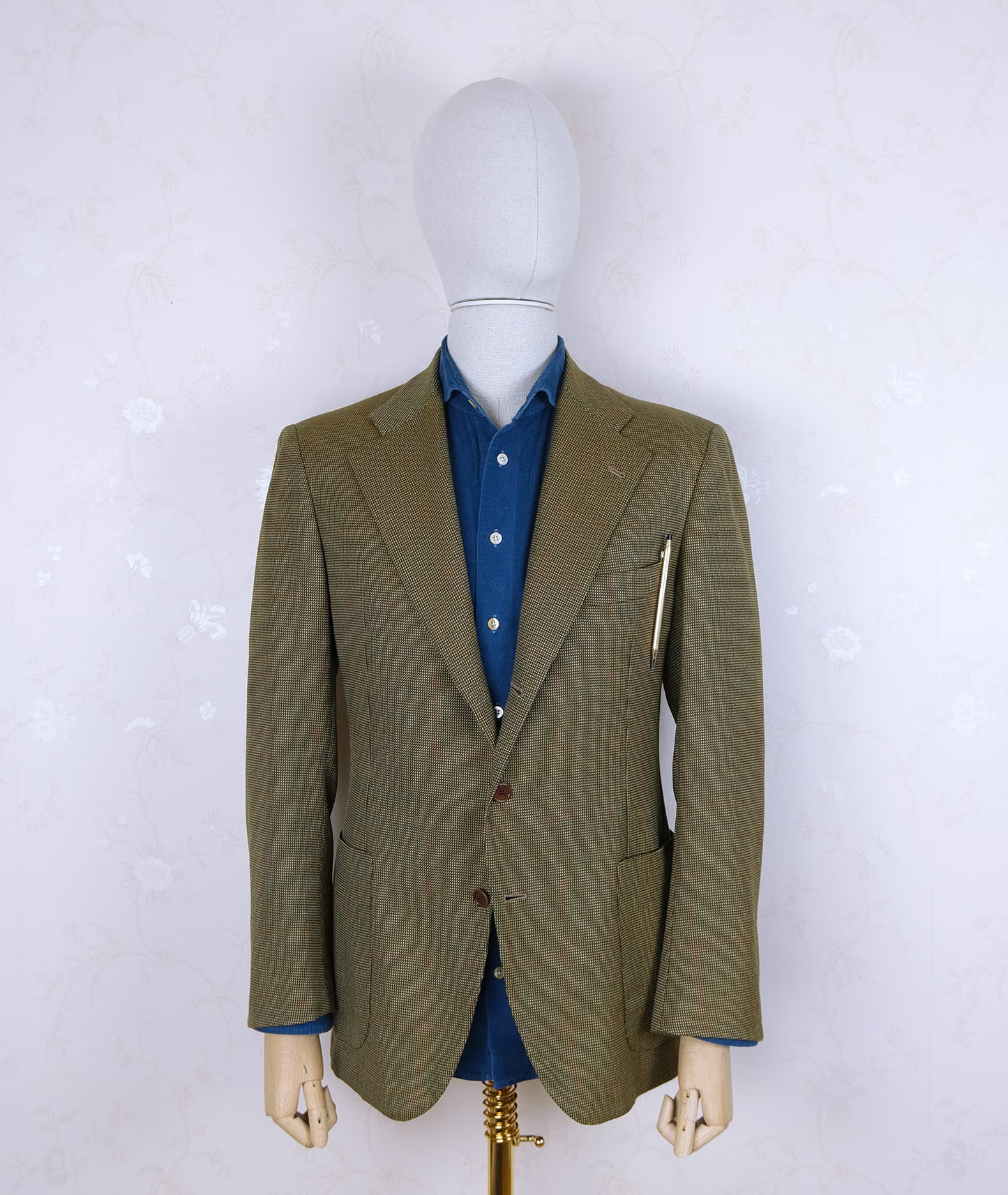 Cesare Attolini, light tweed jacket, size 50EU, handmade in Naples