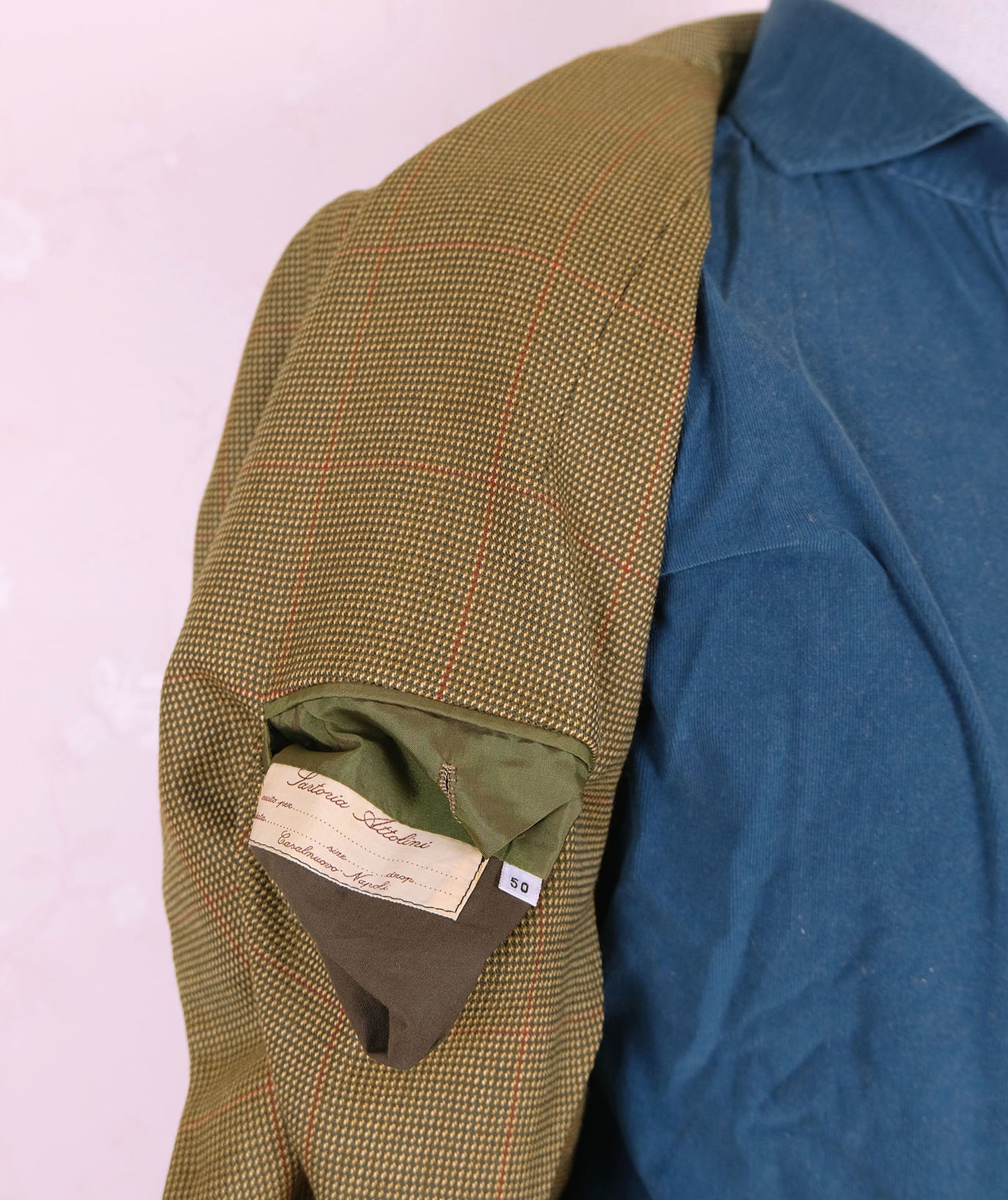 Cesare Attolini, light tweed jacket, size 50EU, handmade in Naples
