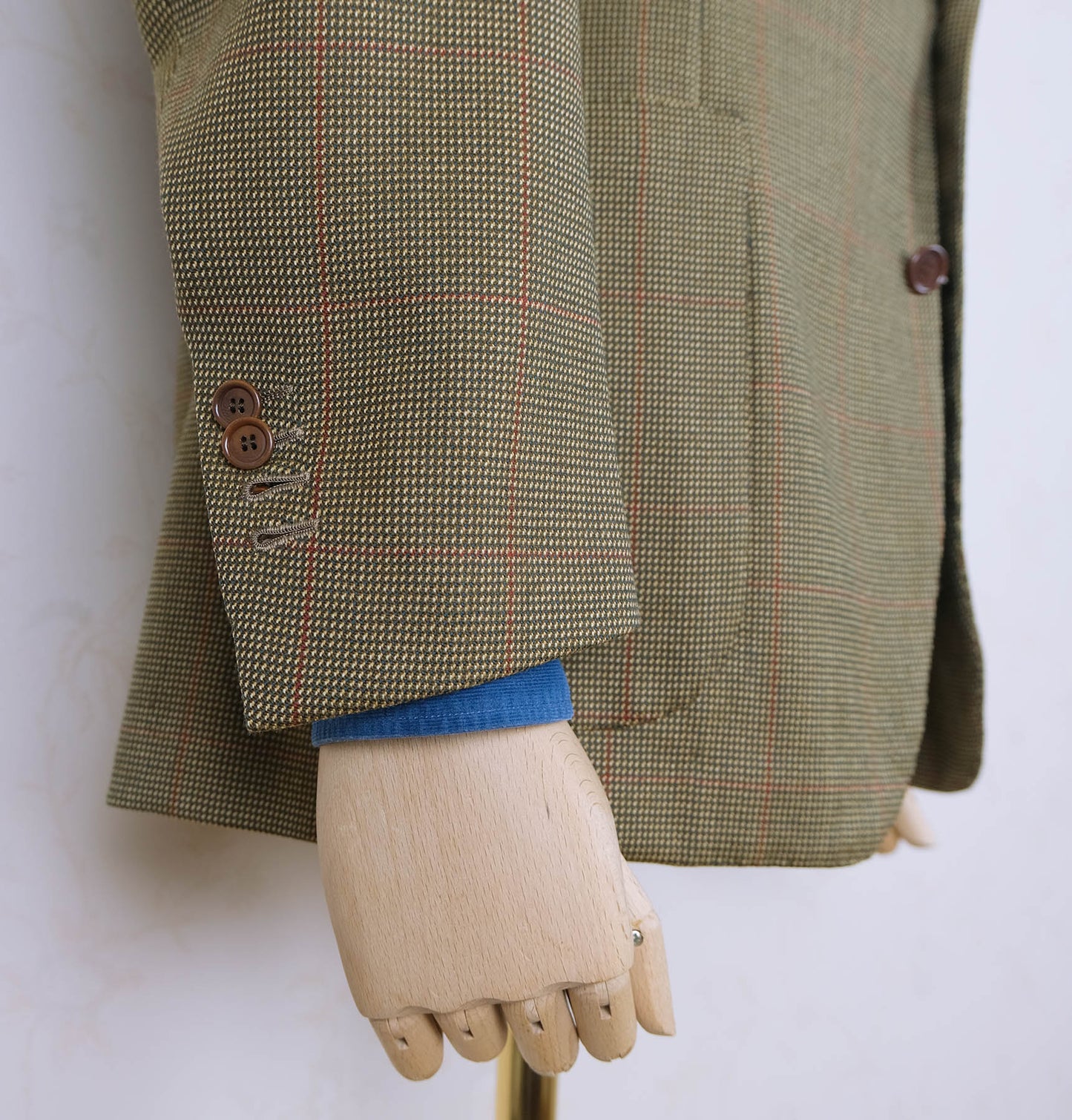 Cesare Attolini, light tweed jacket, size 50EU, handmade in Naples