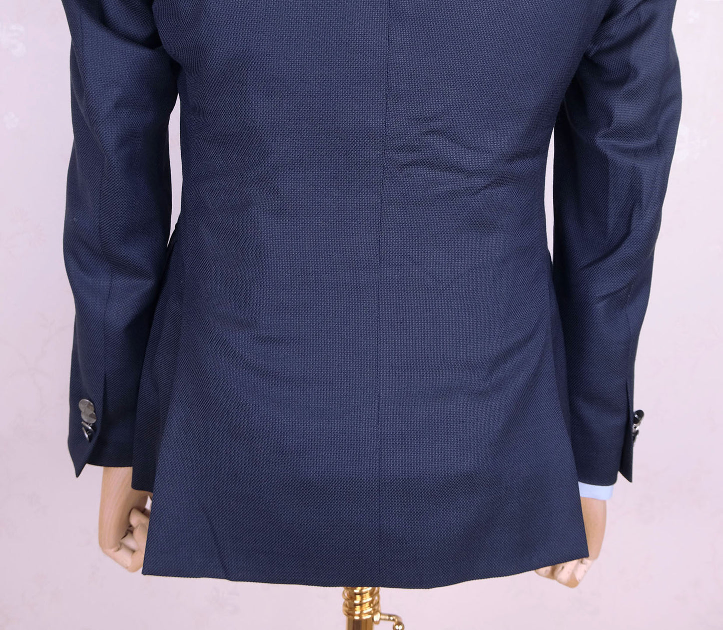 Corneliani, sininen bleiseri, koko 48, metallinapit