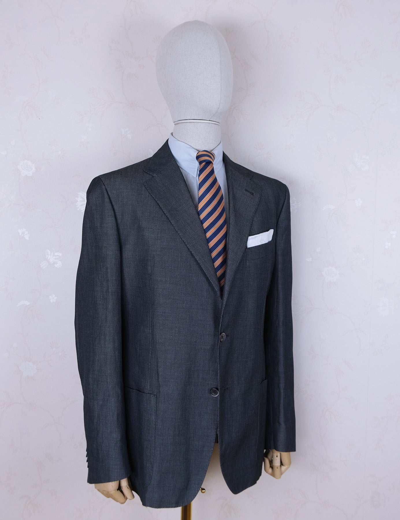 Corneliani, sininen irtotakki, koko 56, kevyt ja ilmava