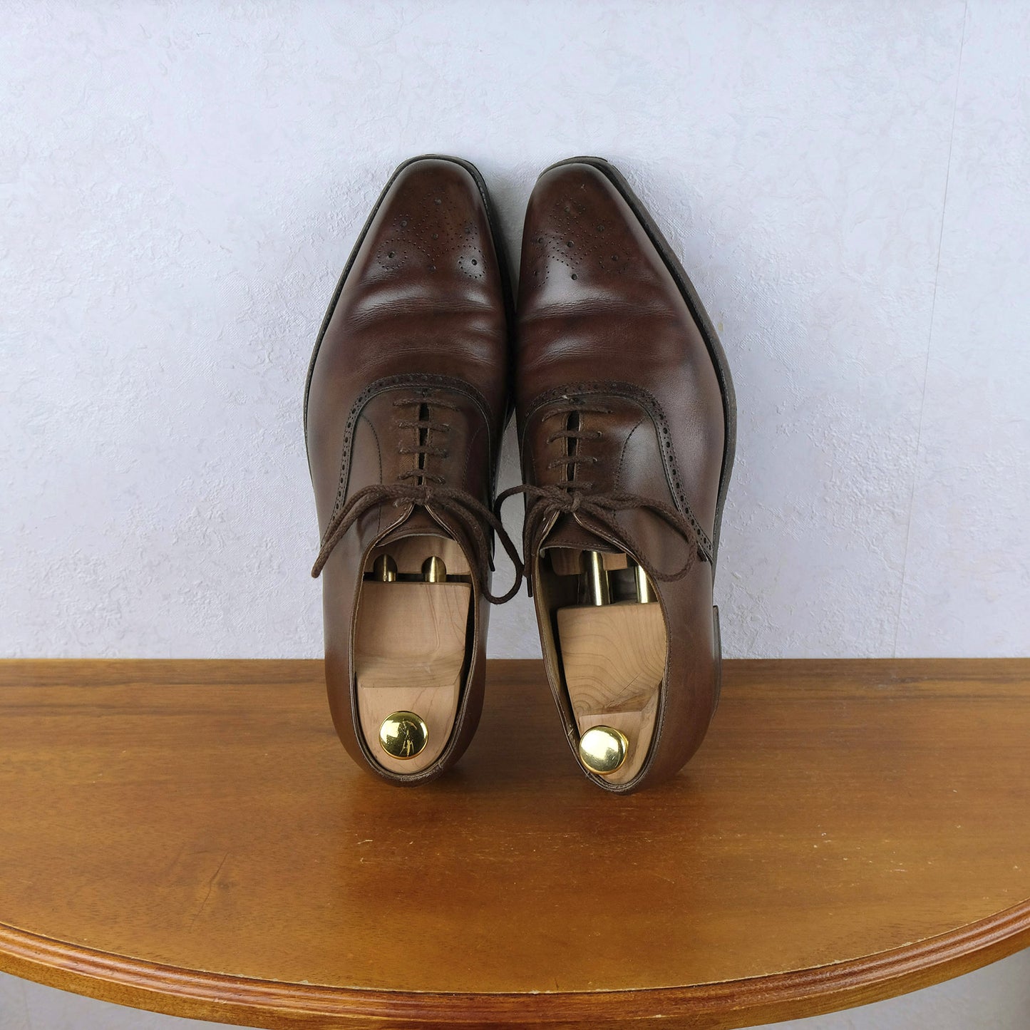 Crockett & Jones, ruskeat pukukengät, koko 42