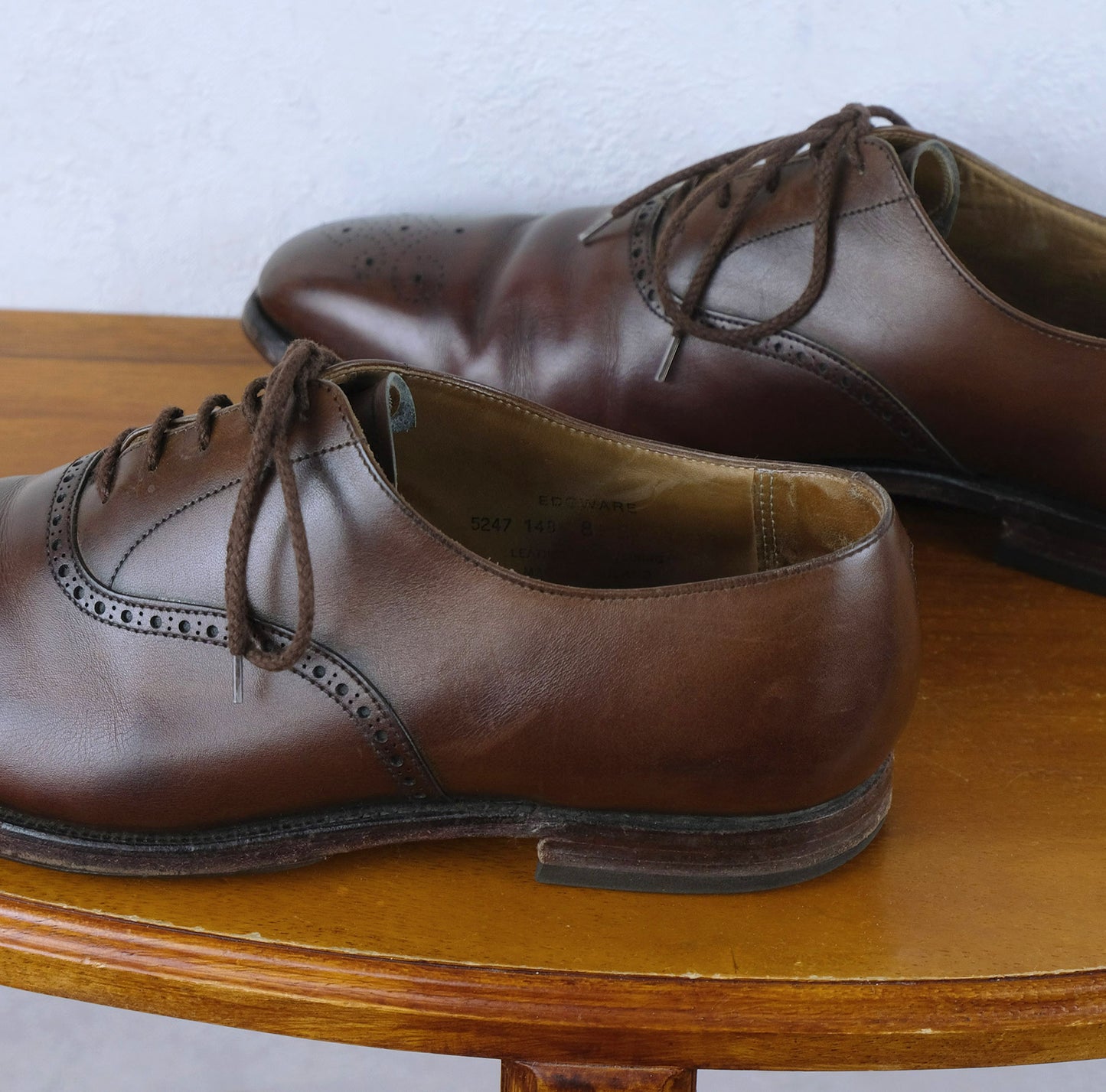 Crockett & Jones, ruskeat pukukengät, koko 42