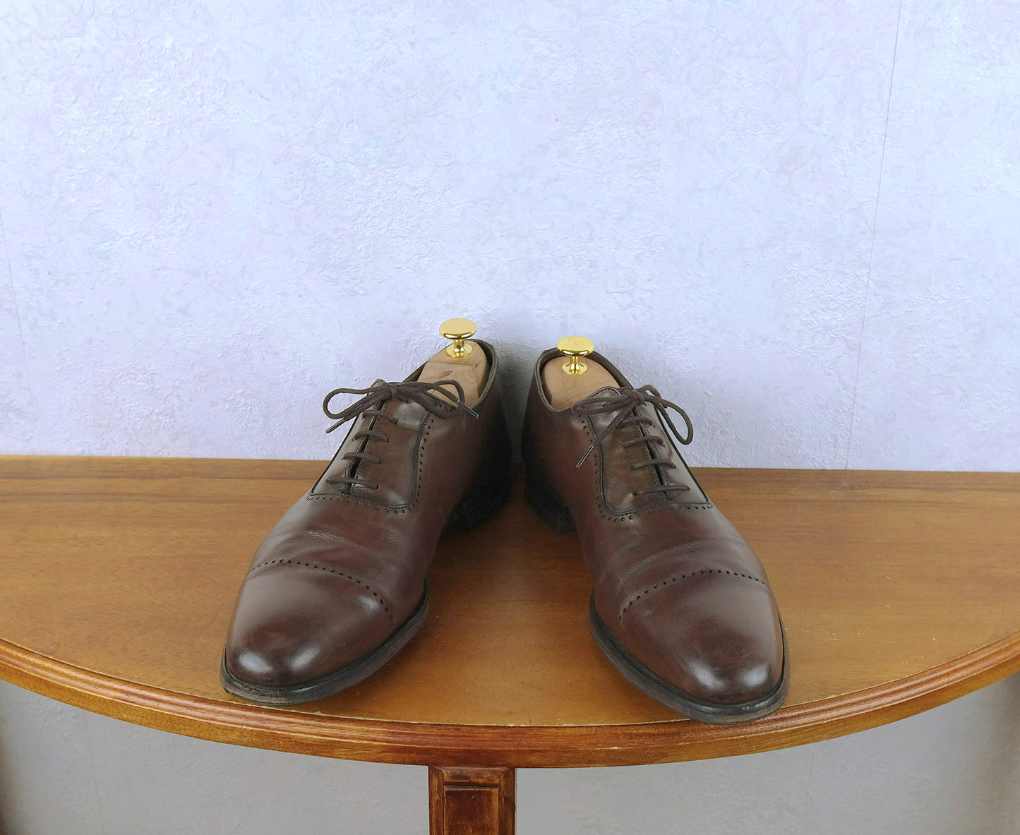 Crockett & Jones, ruskeat pukukengät, koko 42, Hand Grade -laatu