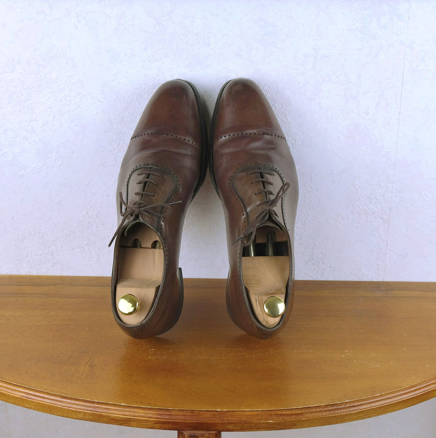 Crockett & Jones, ruskeat pukukengät, koko 42, Hand Grade -laatu