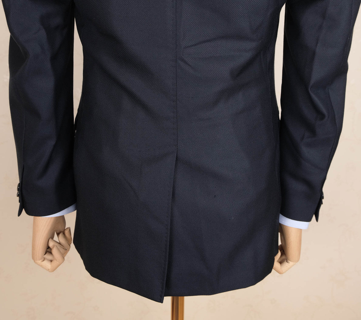 Dolce & Gabbana, sininen miesten takki, koko 48, silkki-villa