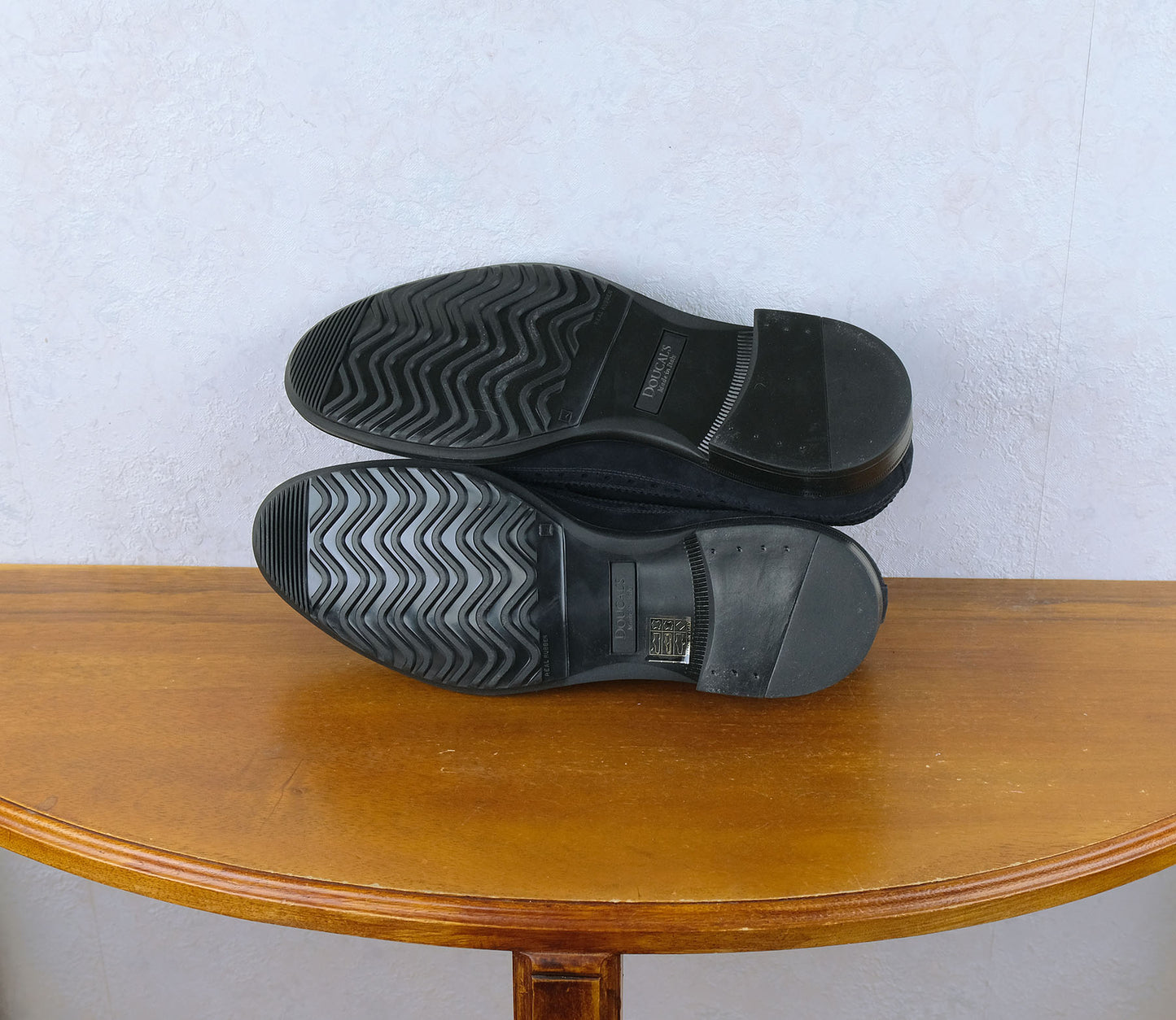 Doucal's, siniset brogue-kengät, koko 42.5, mokkaa, kumipohja