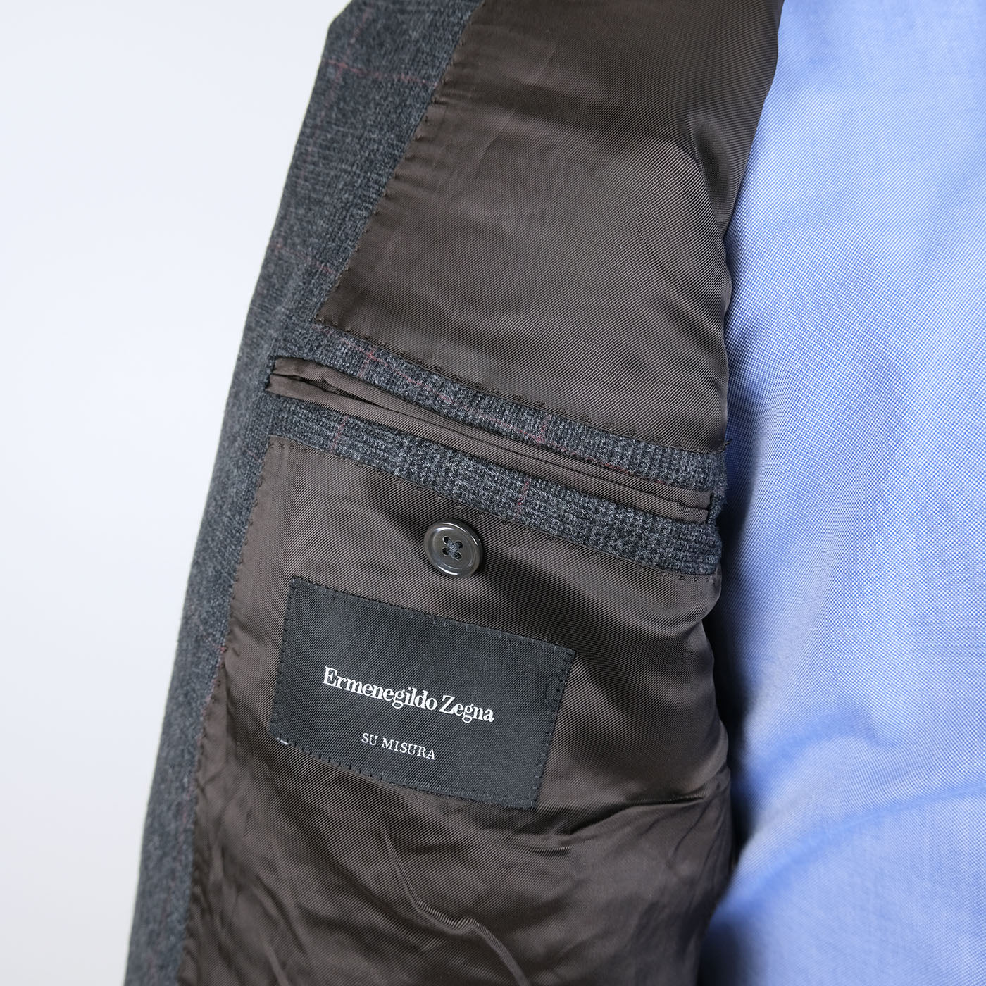Ermenegildo Zegna, harmaa irtotakki, koko 56