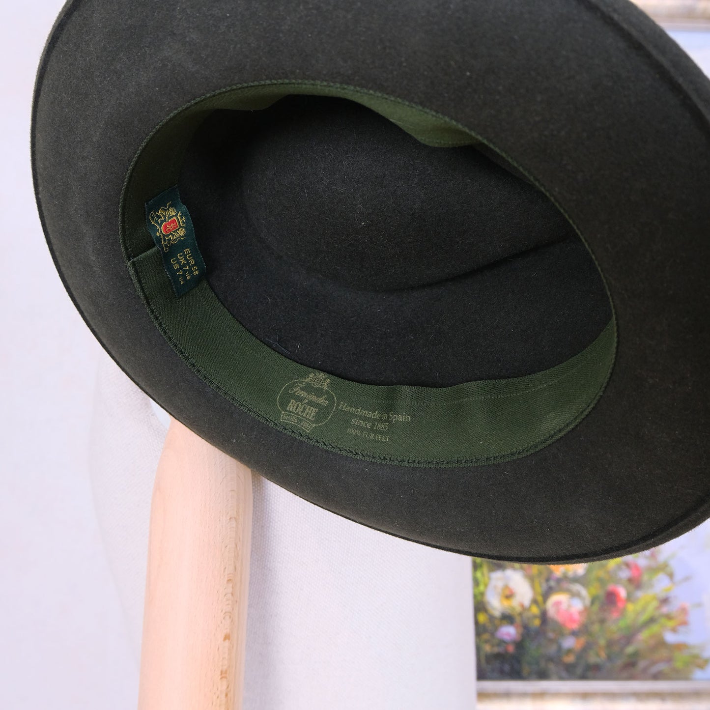 Hermès, blue-gray silk tie, made in France