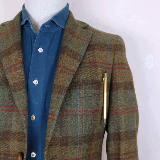 Gant, handsome and colourful tweed jacket, size 46EU