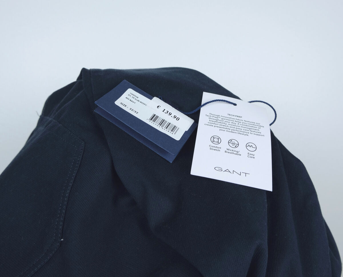 Gant, siniset chinot, koko 32'', hoikka, ovh 140 e