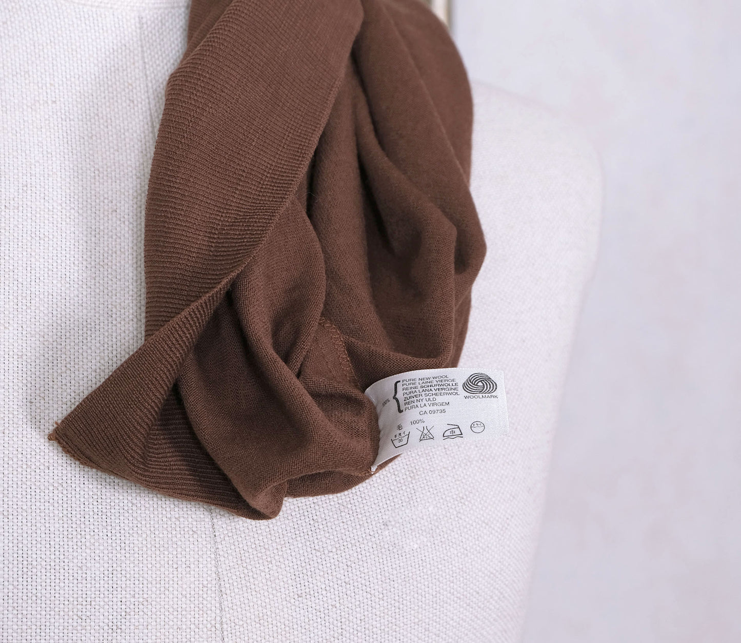 John Smedley, light brown jumper, size M
