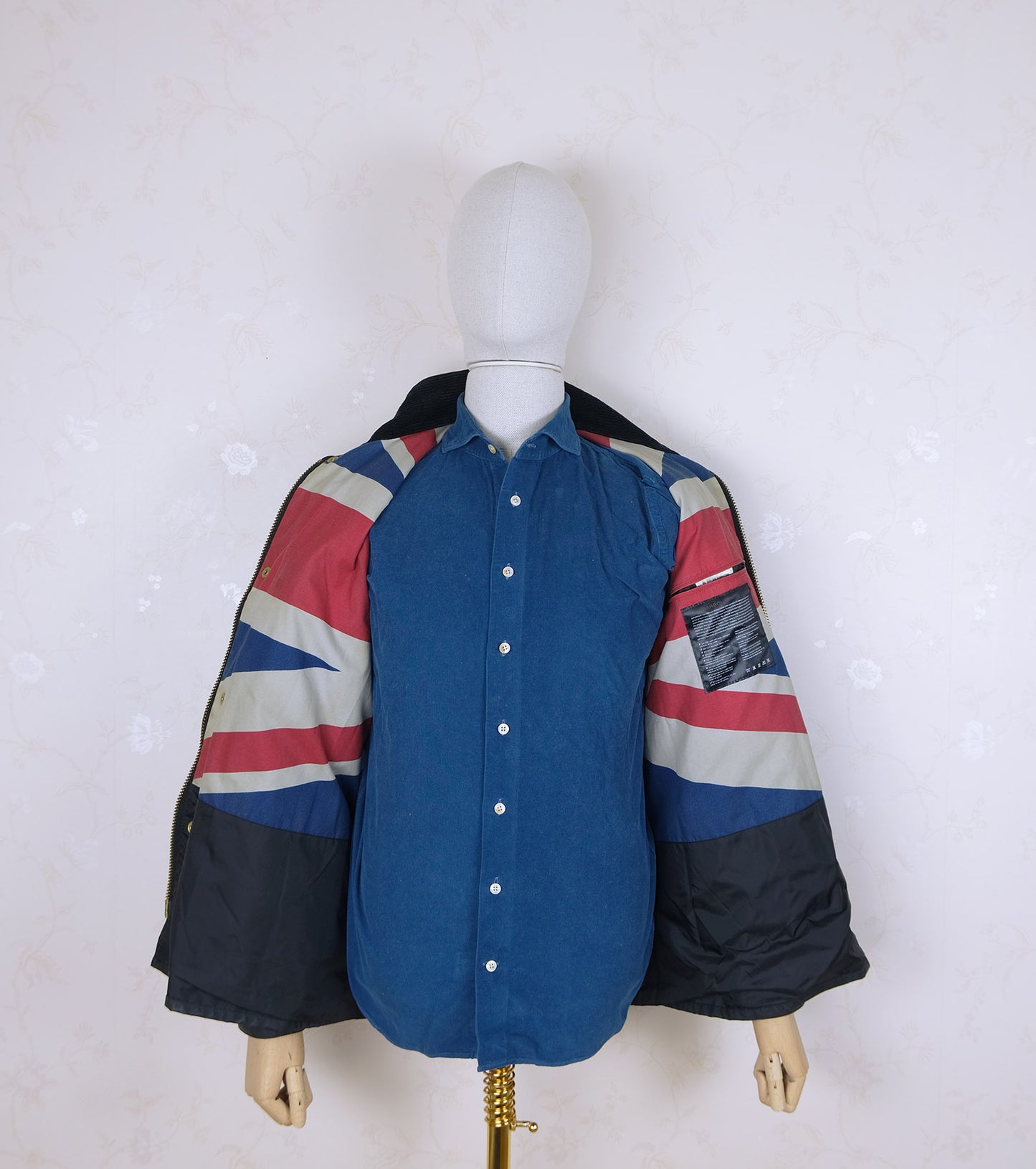 Barbour, used wax cotton jacket, size XL, black, International