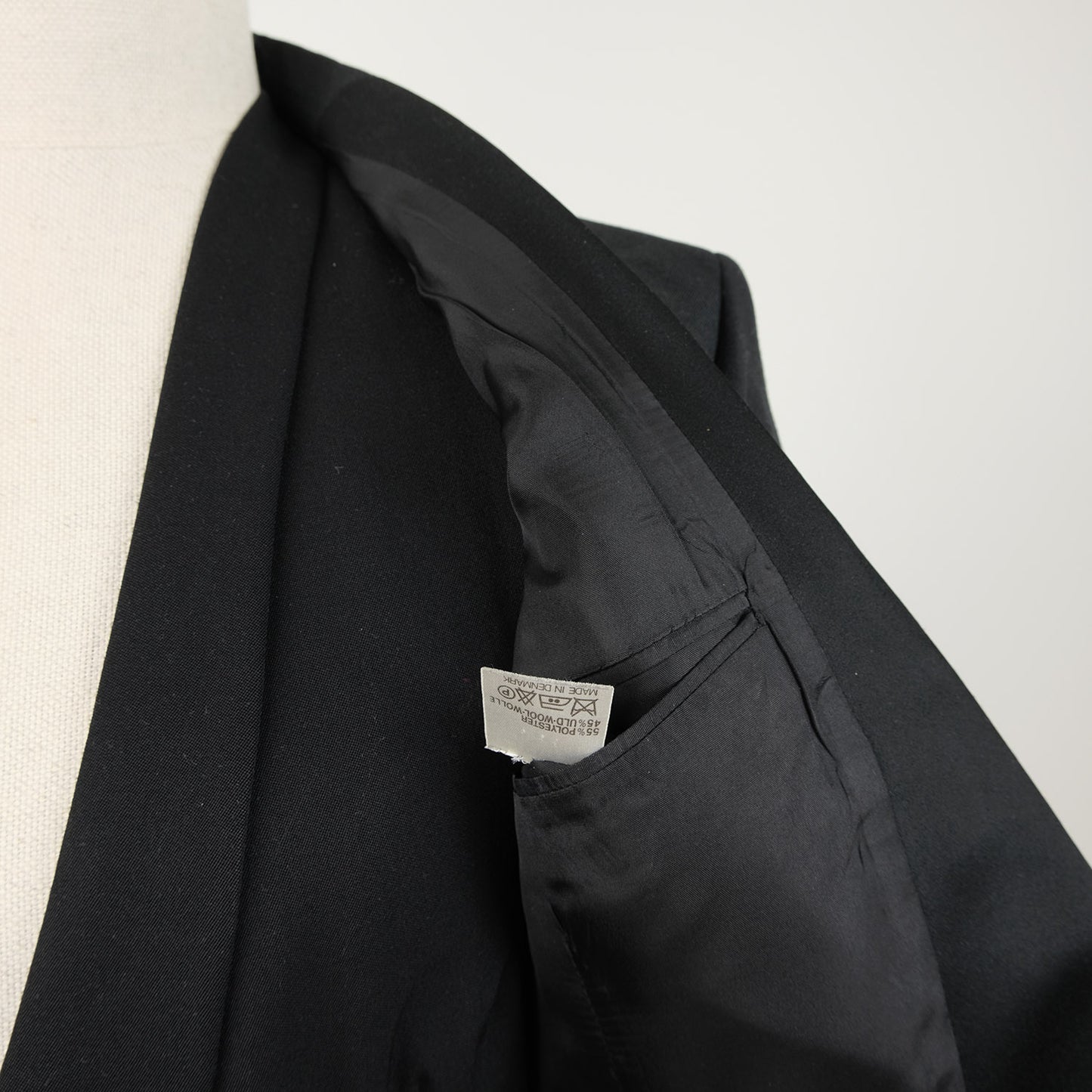 Falbe, frakki, koko 48, mukana liivi