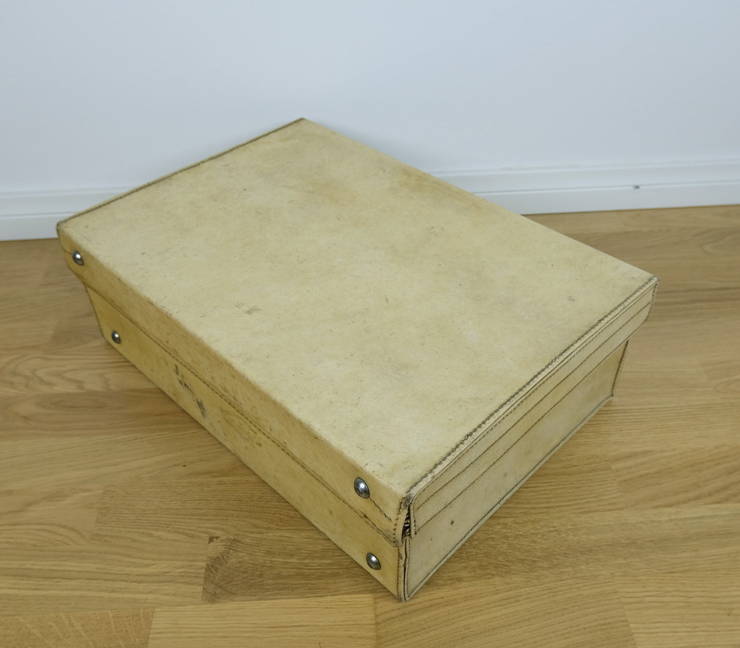John Pound, uniikki matkalaukku, vintage, 1930-luvulta