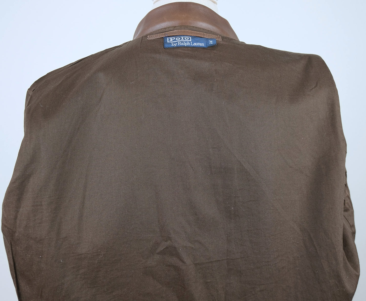 Polo Ralph Lauren, A-2 leather flight jacket, size M, RRP 1199 e
