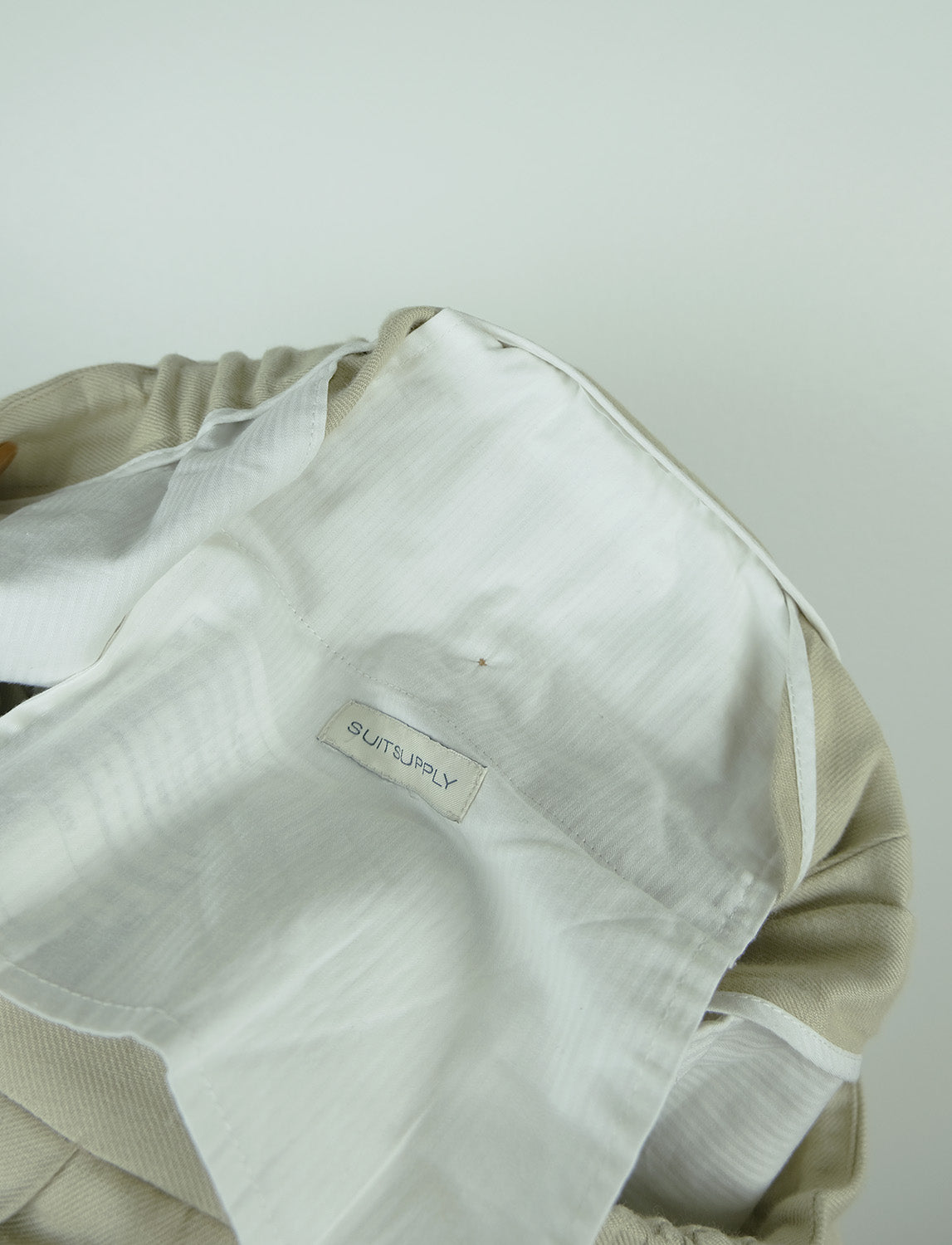 Suitsupply, pellavahousut, koko 35'', vetonauha