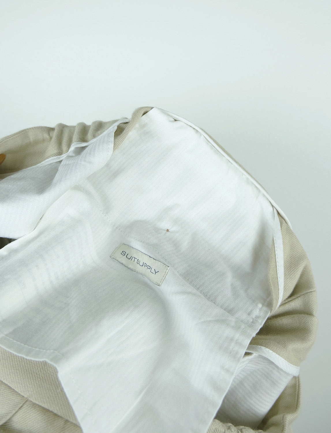 Suitsupply, pellavahousut, koko 35'', vetonauha