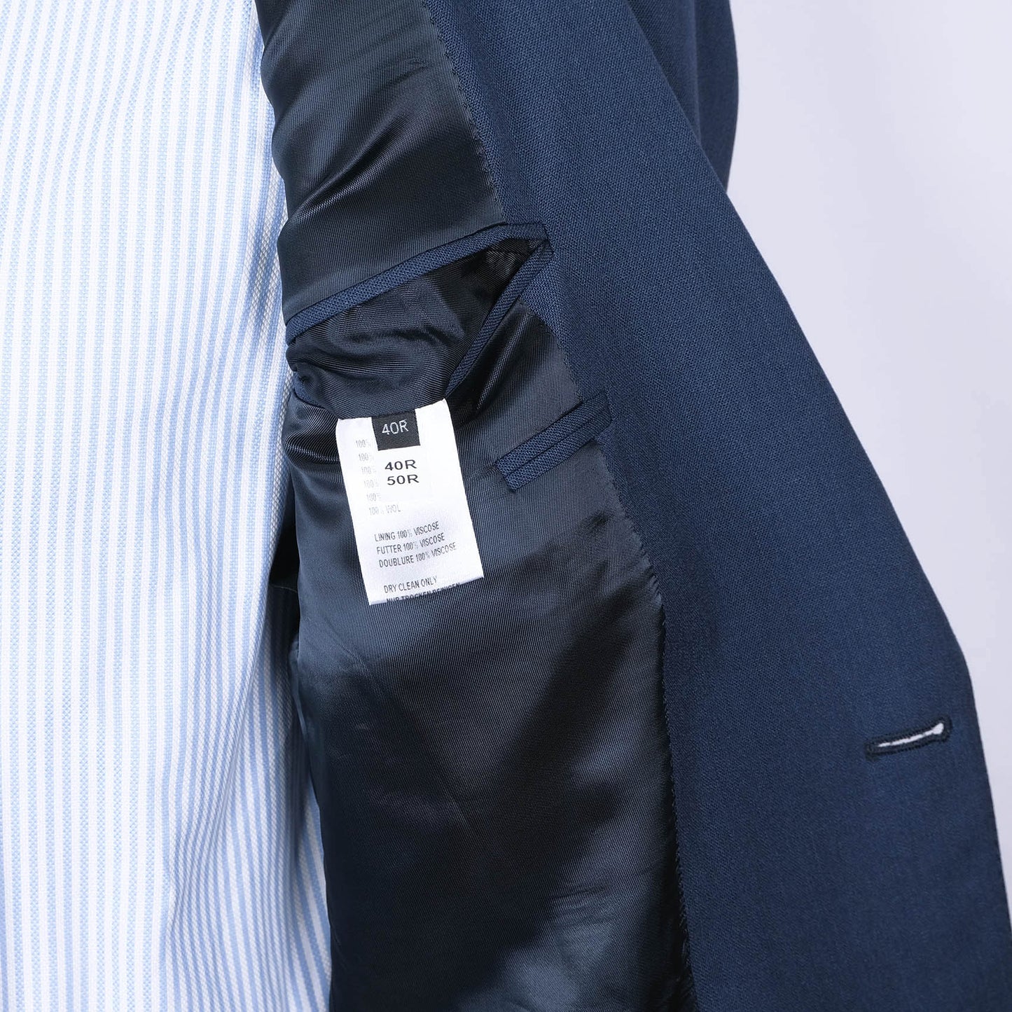 Chester Barrie, sininen klubitakki, koko 50