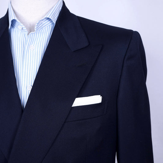 Brioni, blue blazer, size 50EU, metal buttons