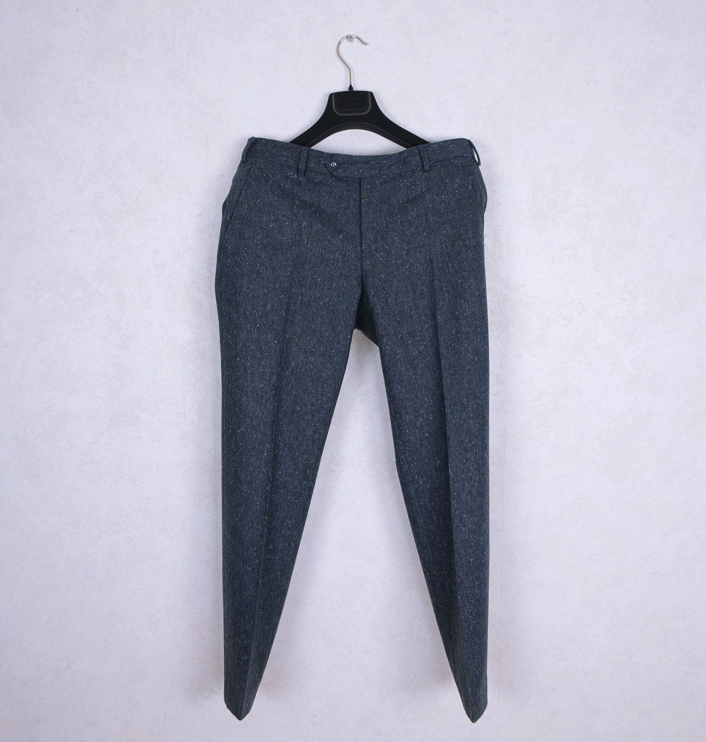 Lubiam, handsome blue donegal tweed suit, size 36UK or 38UK