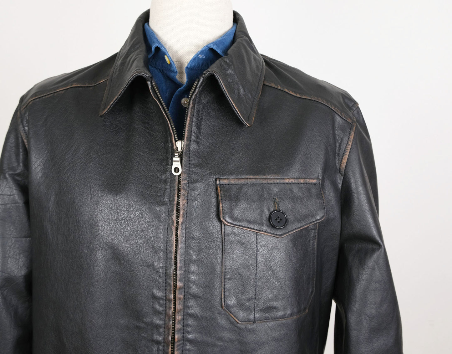Marlboro Classics, MCS, leather jacket, size XL, RRP 599 e