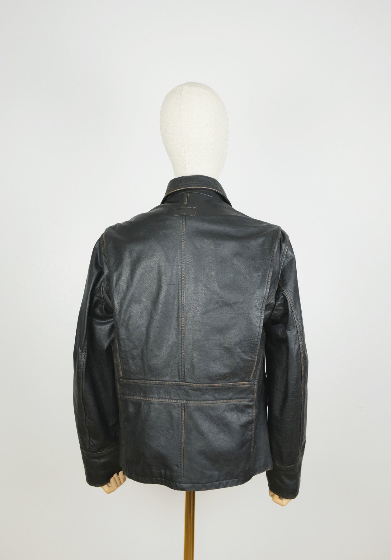 Marlboro Classics, MCS, leather jacket, size XL, RRP 599 e