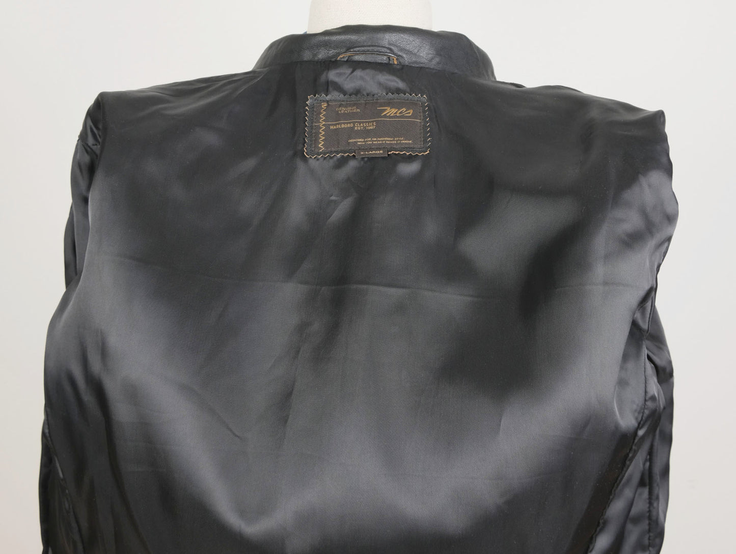 Marlboro Classics, MCS, leather jacket, size XL, RRP 599 e