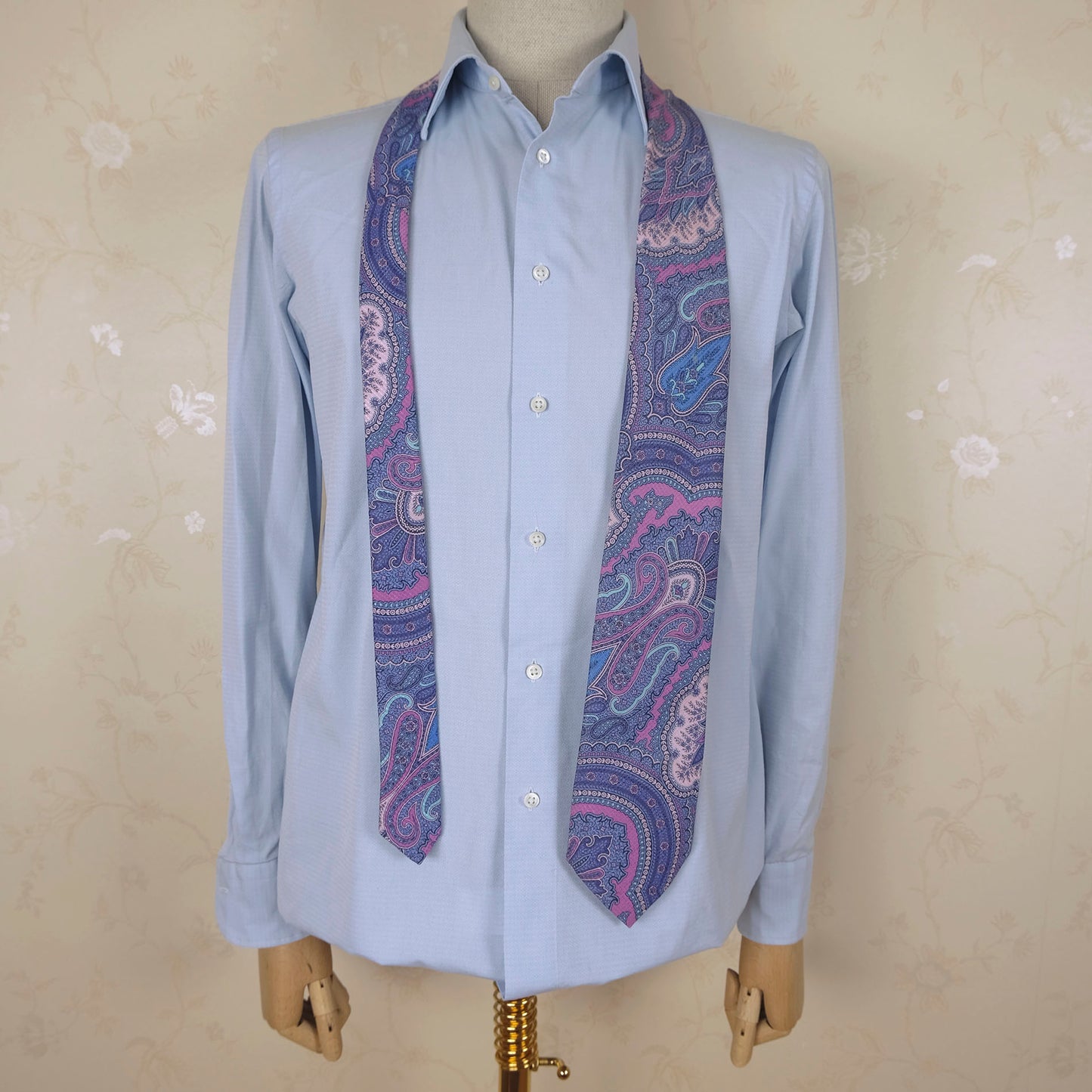 Paul Smith, violetti solmio, paisley