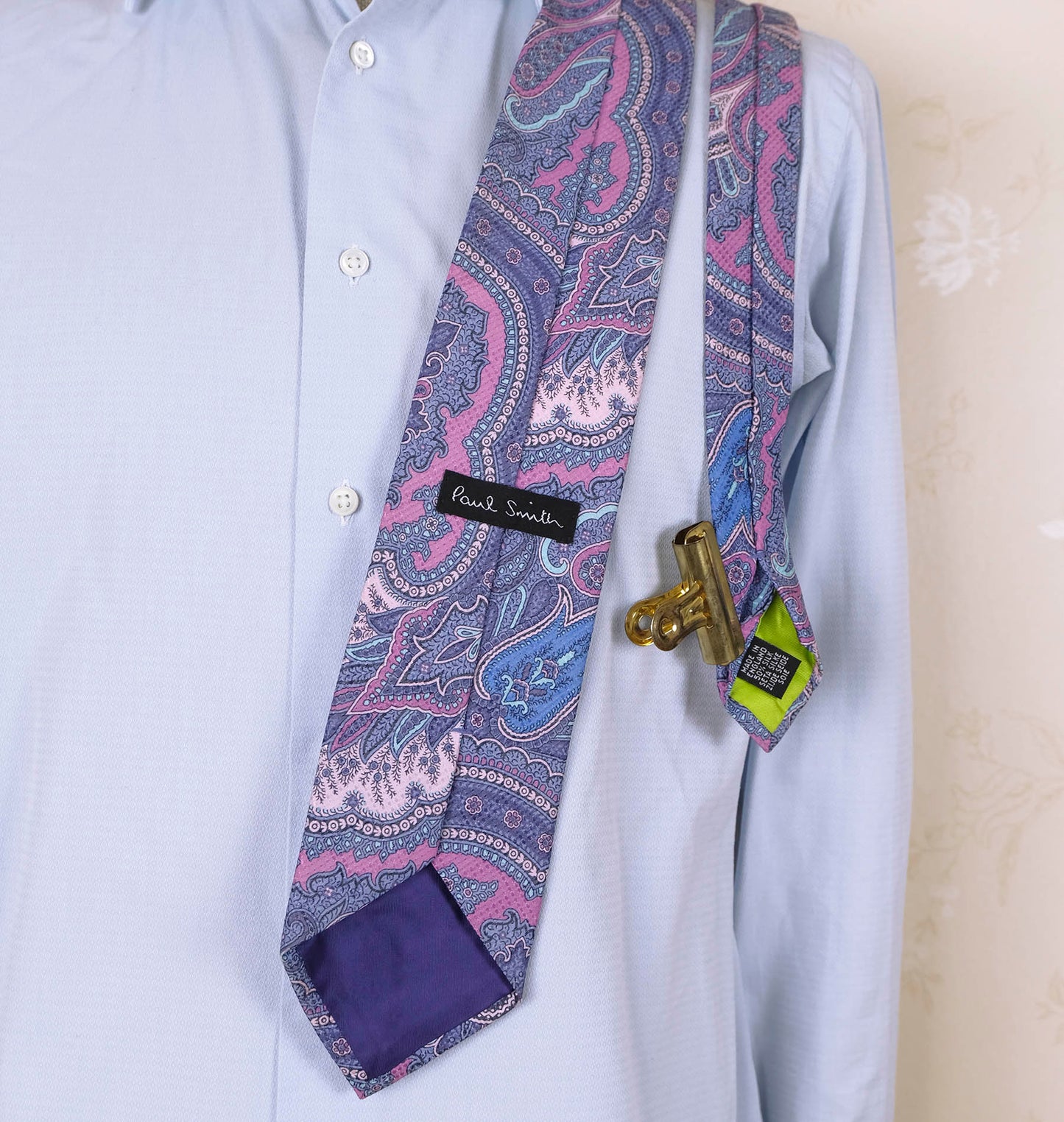 Paul Smith, violetti solmio, paisley
