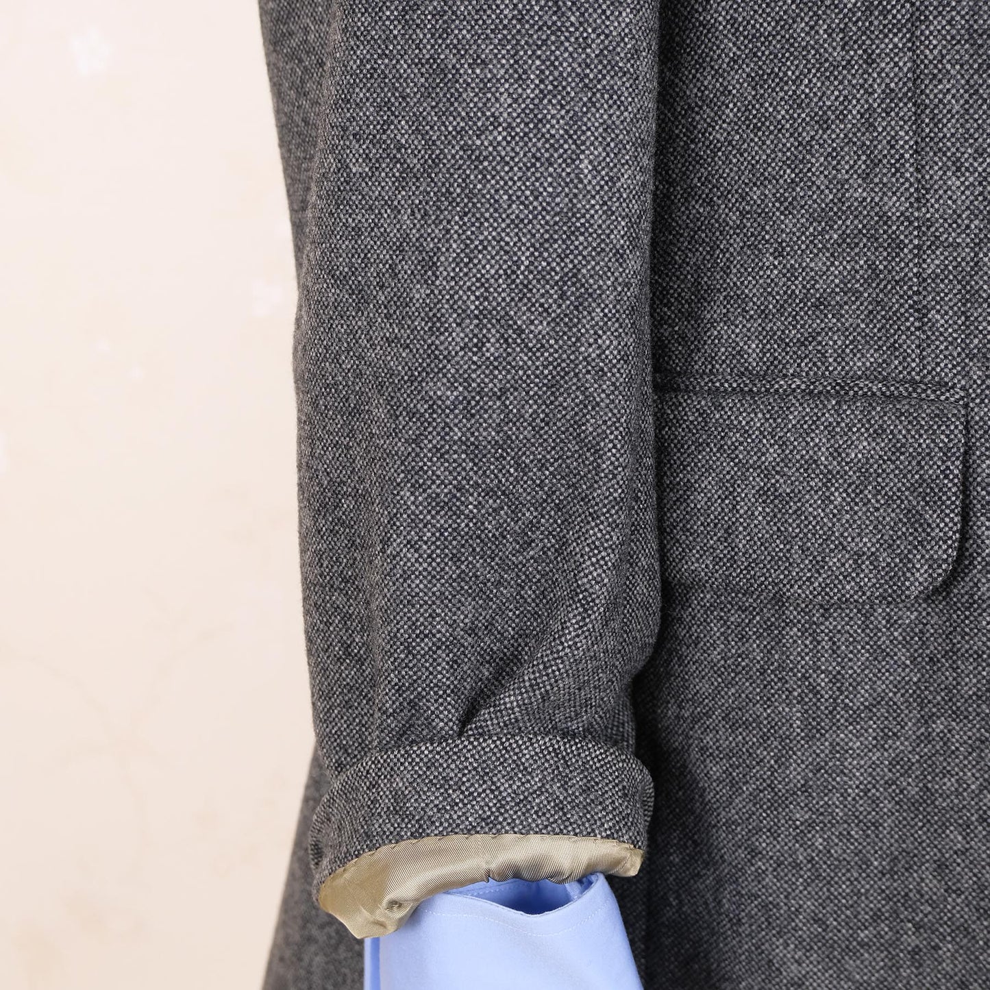 Paul Stuart, grey suit, size 38UK, handmade in Canada