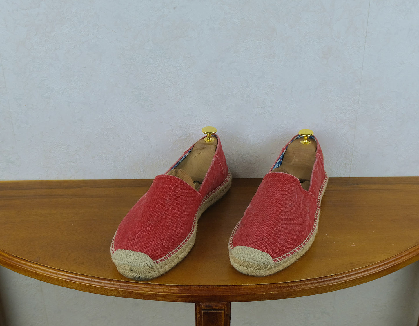 Polo Ralph Lauren, punaiset espadrillo-kengät, koko 42