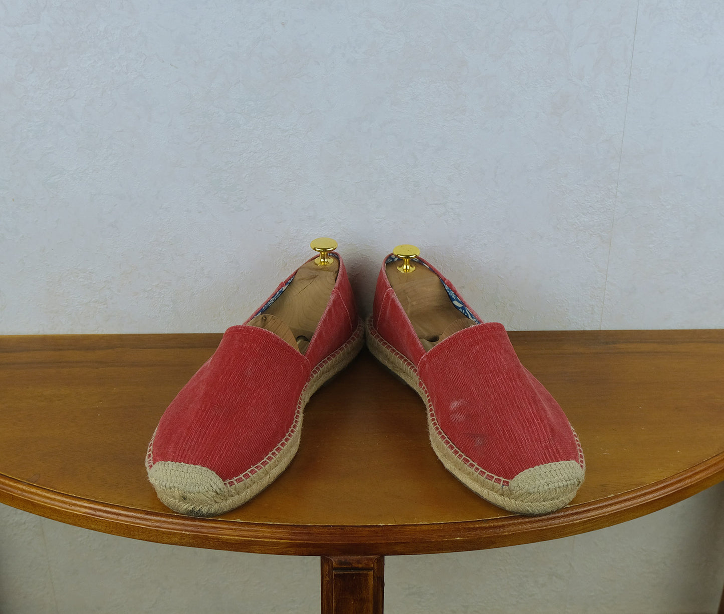 Polo Ralph Lauren, punaiset espadrillo-kengät, koko 42