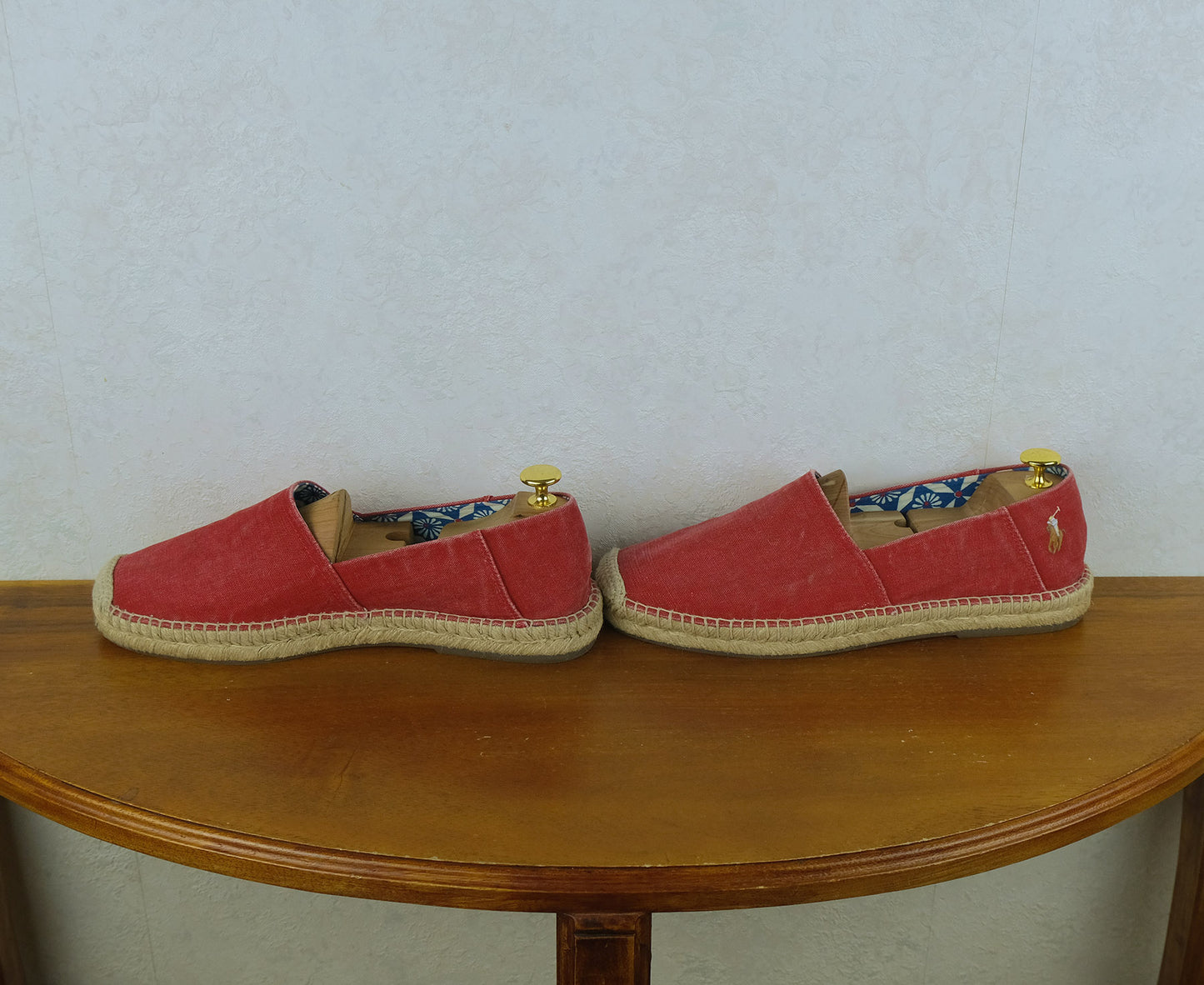 Polo Ralph Lauren, punaiset espadrillo-kengät, koko 42