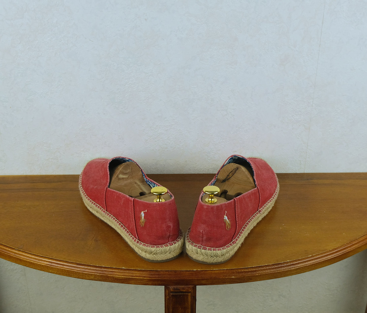 Polo Ralph Lauren, punaiset espadrillo-kengät, koko 42