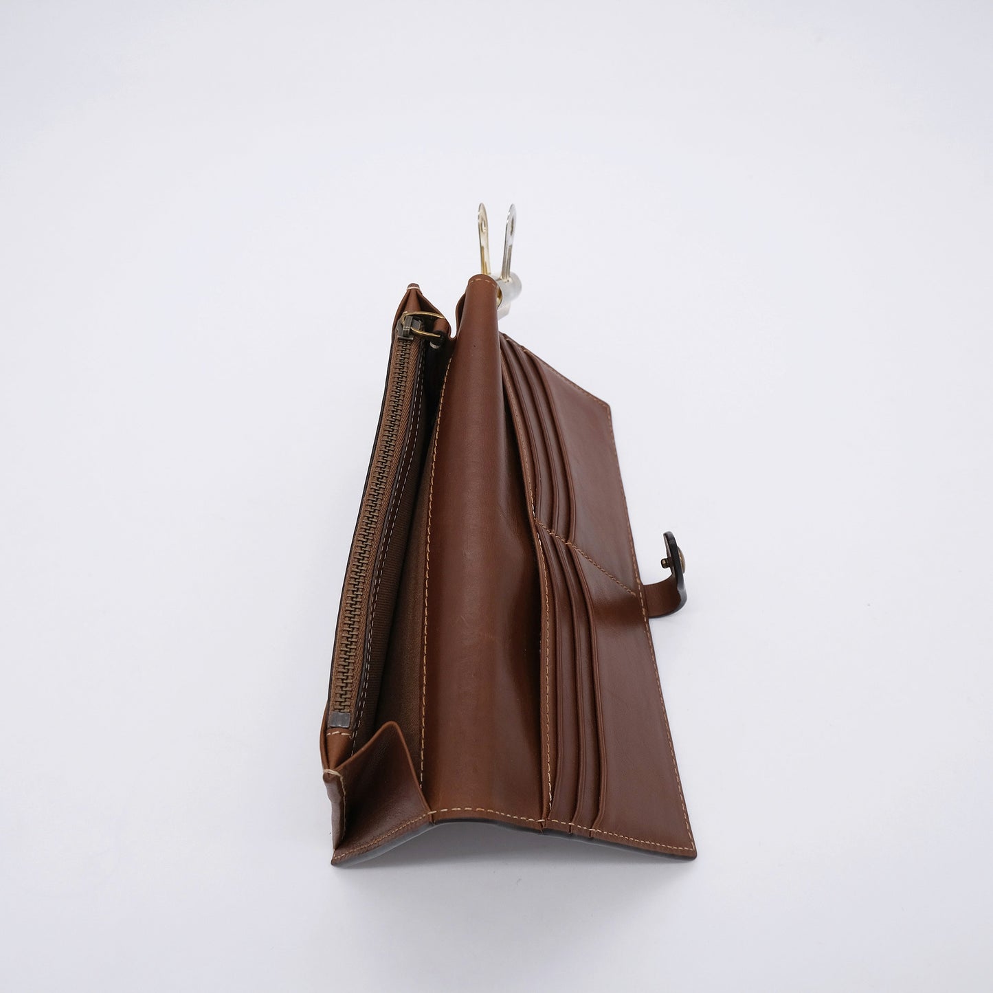 Polo Ralph Lauren, brown leather wallet