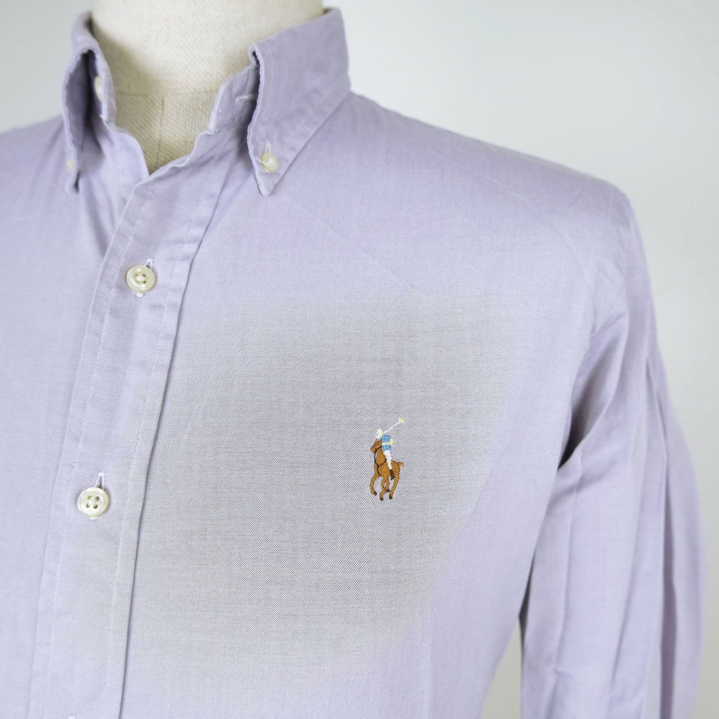 Polo Ralph Lauren, lila kauluspaita, koko 39