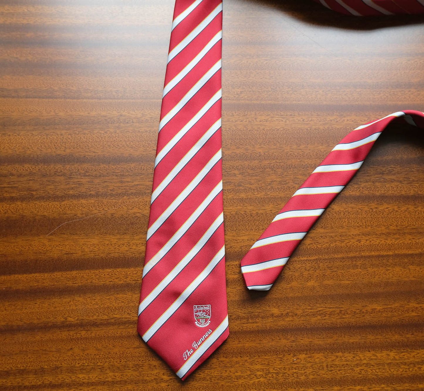 Hermès, blue-gray silk tie, made in France