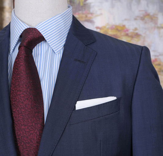 Hugo Boss, blue suit, size 50, fine fabric