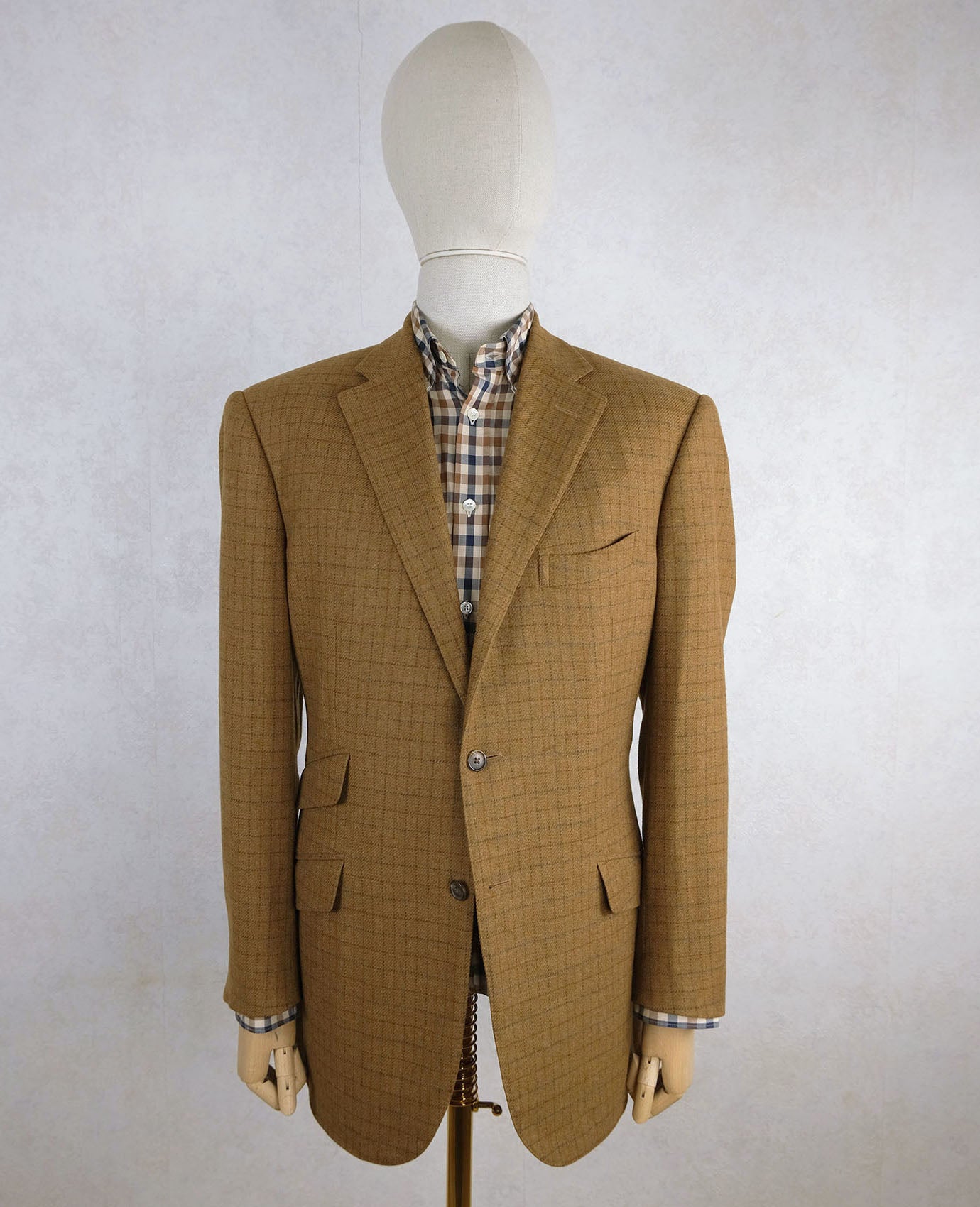 Polo Ralph Lauren, blue cotton stripe jacket, size 52EU, slim