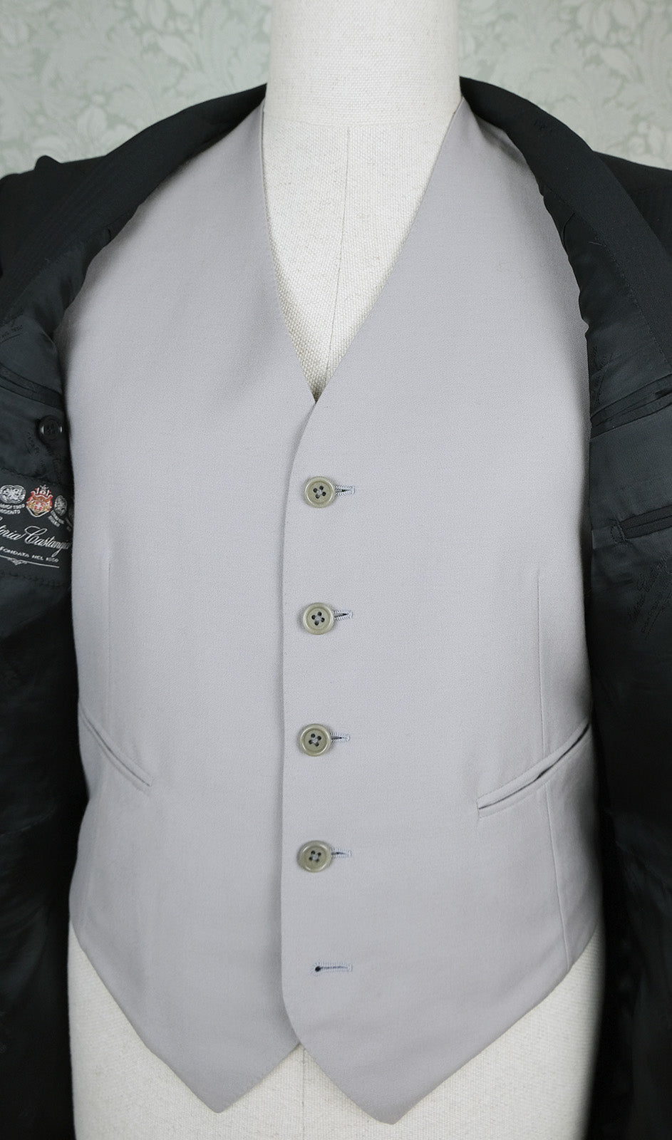Cavaliere, white tie formalwear, size 54EU, with waistcoat