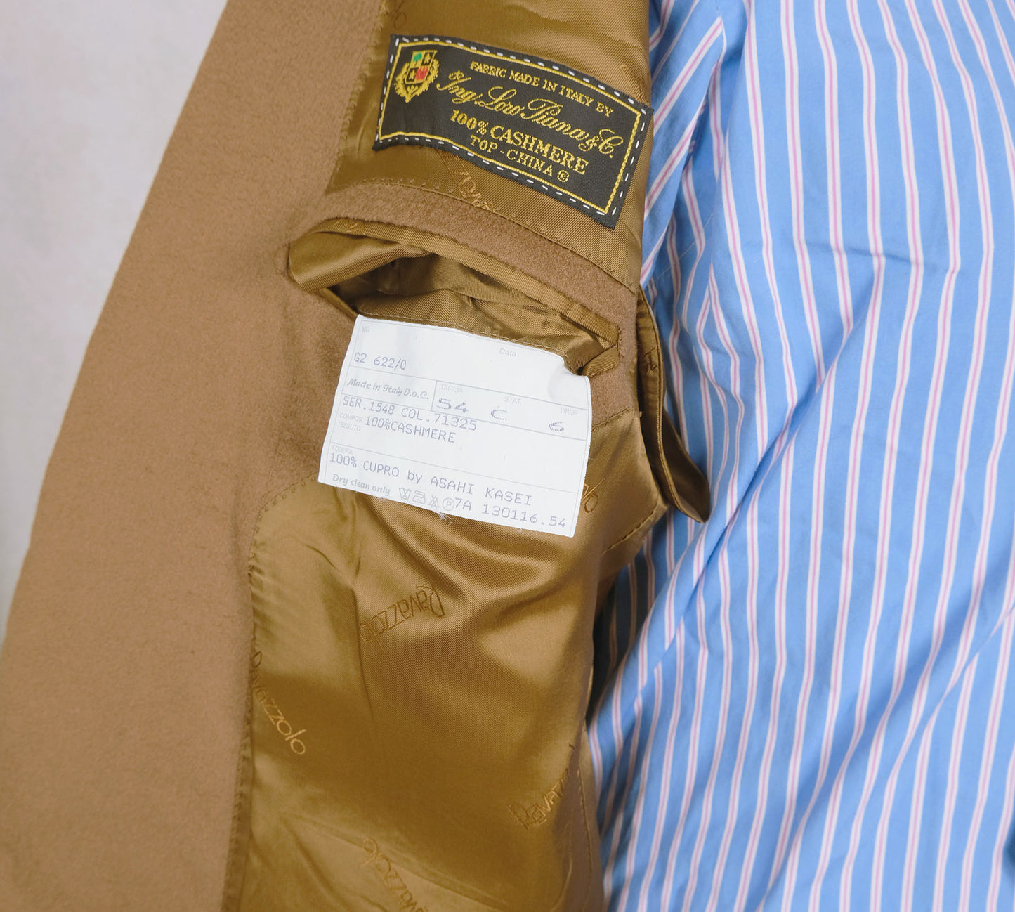 Ravazzolo, brown cashmere jacket, size 42UK