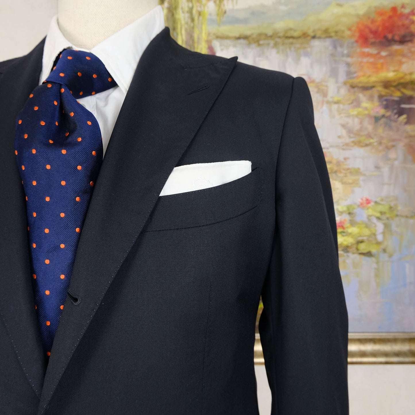 Tom Ford, hand made blue suit, size 38UK, slim, RRP 5000 e