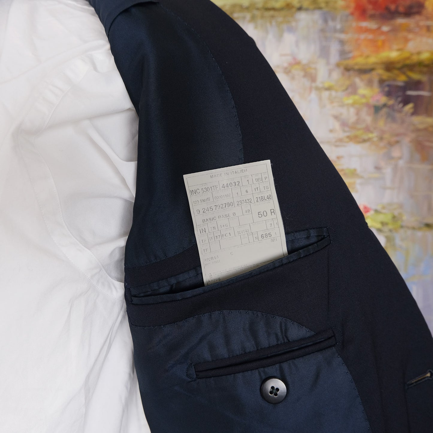 Tom Ford, hand made blue suit, size 38UK, slim, RRP 5000 e