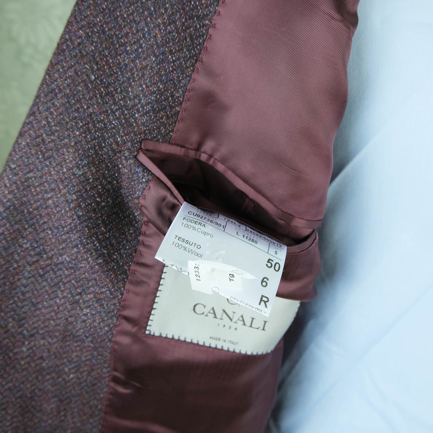 Canali, violetti irtotakki, koko 50, hoikka